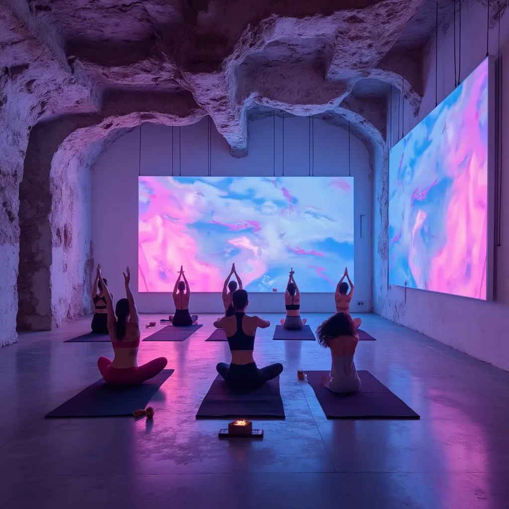 Tecnología e iluminación en el yoga